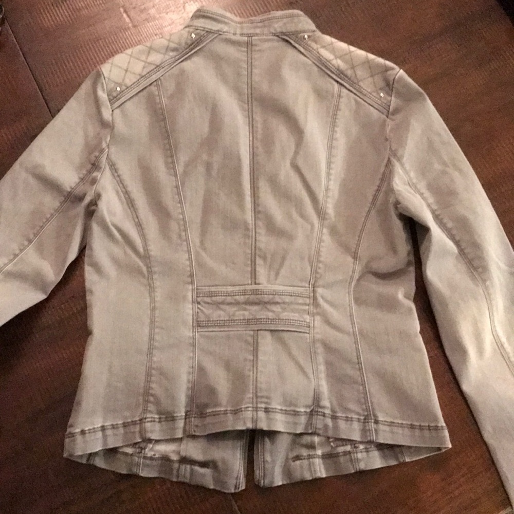 NWT~ White House Black Market Moto Style Jacket - Picture 5 of 7